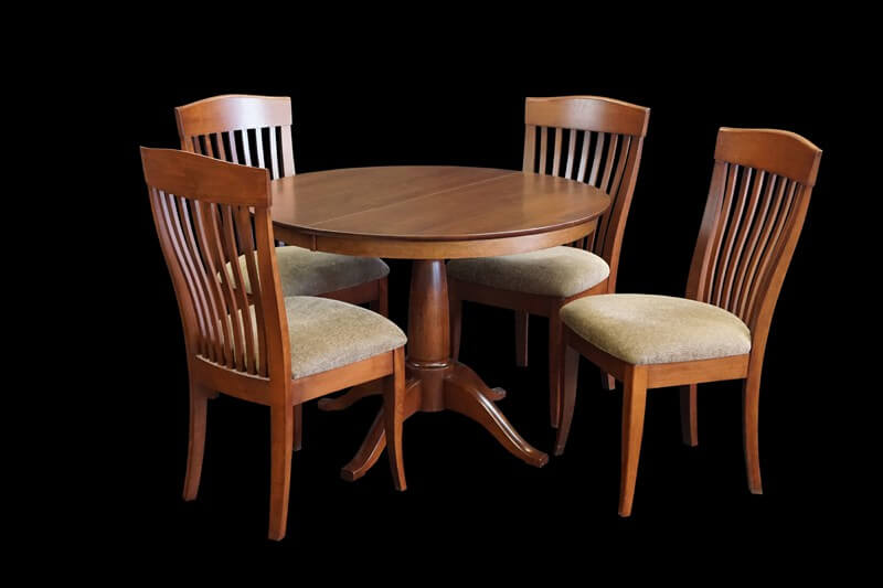 San Francisco Bay Area Kitchen Sets Wooden Tables   Saloom Chelsea Table With 53SU Chair 