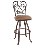 Callee Valencia S Barstool Brown barstool with detailed back