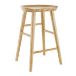 wooden barstool seats