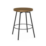 Amisco Costa backless stool wood Amisco Costa backless stoll wood