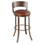 Callee Bailey Barstool Armless barstool with brown colors