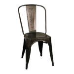 New Pacific Direct Metropolis II Grey Dining Chair