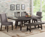 Winners Only New Haven Dining Table Set winners-only-new-haven-rectangular-expandable-table-chairs-dining-set
