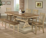Winners Only Quail Run Light Dining Table Set